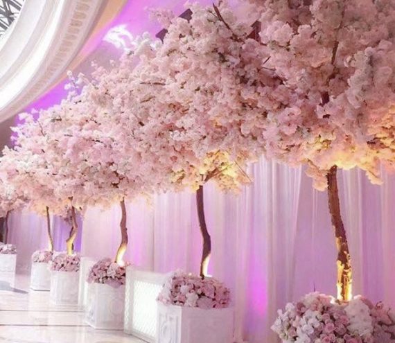 Buy Wholesale China 4 Meters Big Fiberglass Artificial Simulation White  Cherry Blossom Flower Tree For Wedding & Artificial Tree at USD 850 |  Global Sources